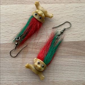 💩Troll Doll Earrings💩